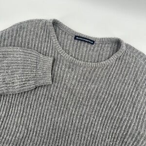Brandy Melville Gray Crew Neck Sweater